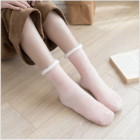 5 paires de Chaussettes en Moumoute (Pastel)