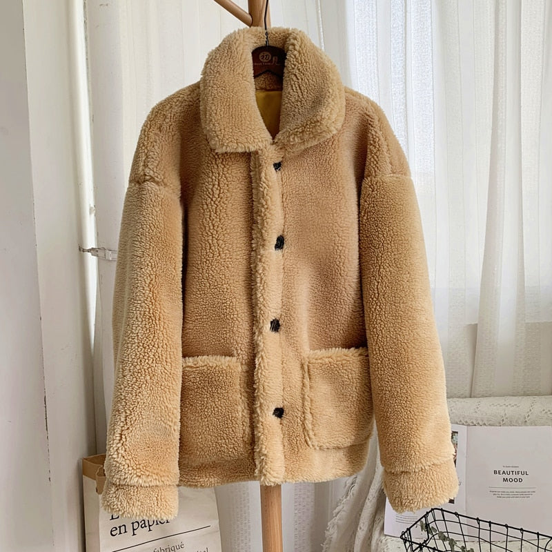 Manteau Pelucheux