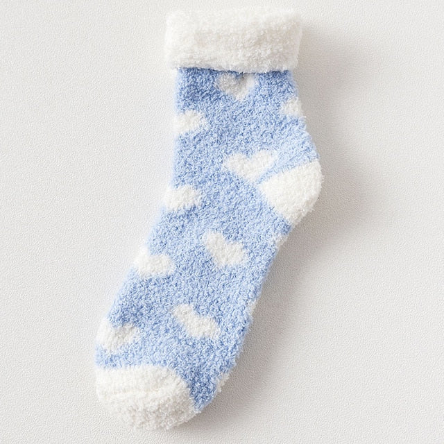 Chaussette Motif Coeur