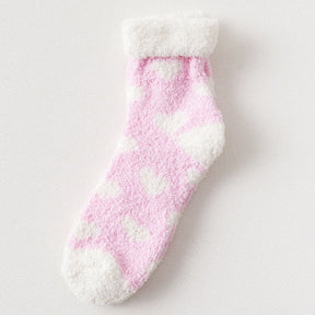 Chaussette Motif Coeur