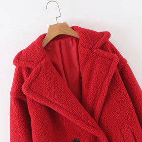 Manteau Pilou Pilou Rouge