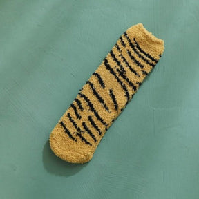 Chaussettes Léopard Femme