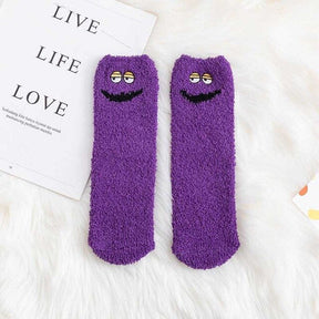 Chaussettes Violettes Femme Pilou Pilou