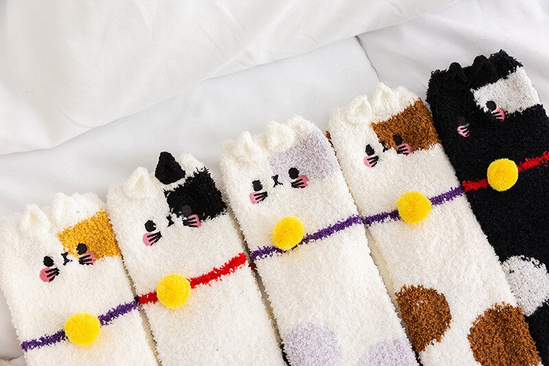 Chaussettes Femme Chat