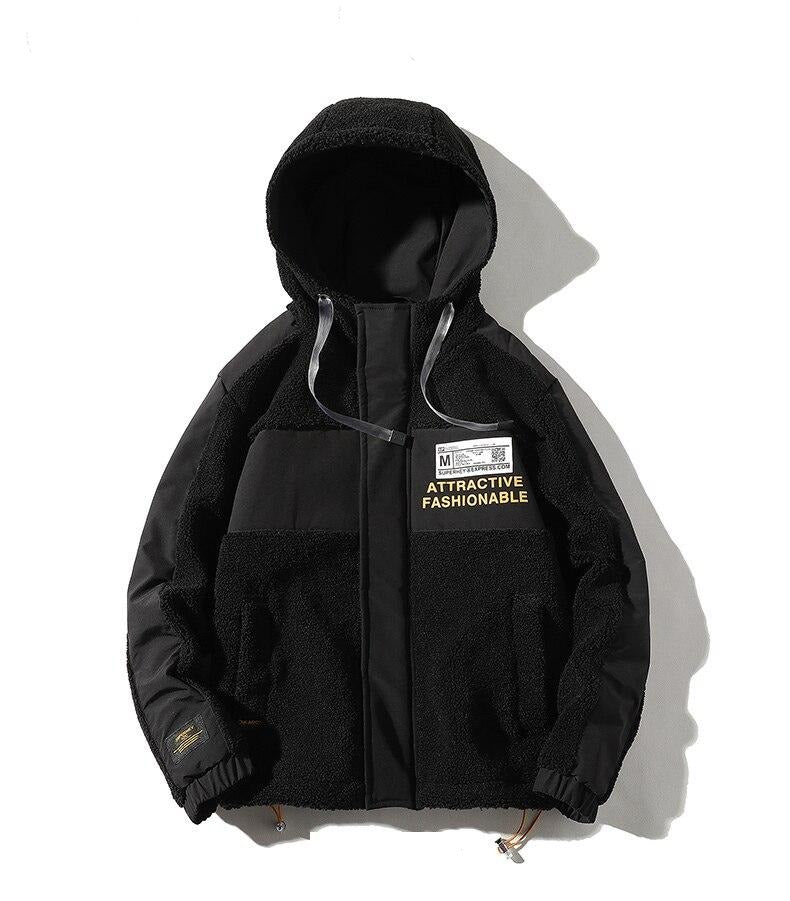 Veste à Capuche Homme Noir