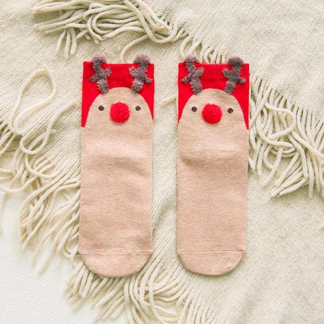 Chaussettes Femme Fantaisie Noël