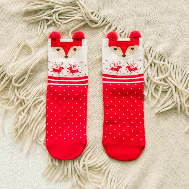 Chaussettes Femme Fantaisie Noël