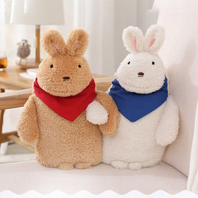 Bouillotte Peluche Lapin Blanc