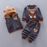 Pyjama Pilou Pilou Ours Gris