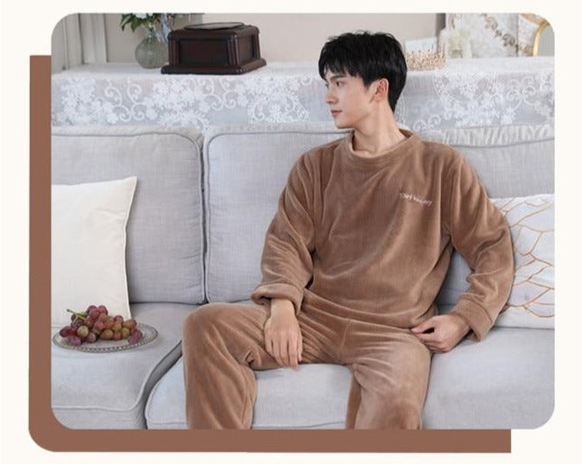 Pyjama Pilou Pilou Couple Marron