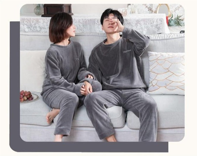 Pyjama Pilou Pilou Couple Gris