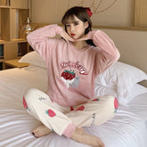 Pyjama Pilou Pilou Femme Fraises