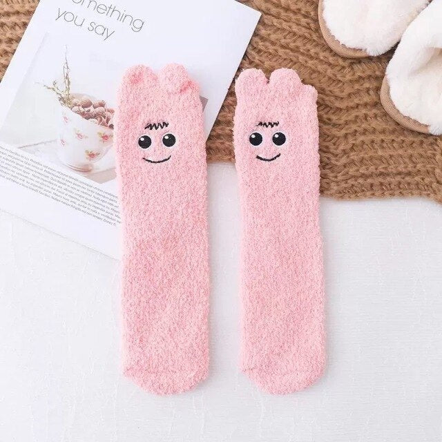 Chaussettes Pilou Rose