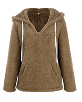 Pull Pilou Femme Marron